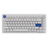 Bàn phím AKKO PC75B Plus Blue on White (Bluetooth 5.0 / Wireless 2.4Ghz / Hotswap / Foam tiêu âm / AKKO CS Jelly switch)
