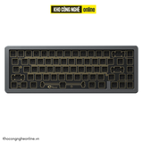 KIT bàn phím AKKO SPR67 – Gray (Full nhôm / Spring mount / Flex-cut / Mạch xuôi) - Hàng Chính Hãng