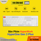 Bàn phím Hyperwork HyperOne Gen 3 Plus - Trắng