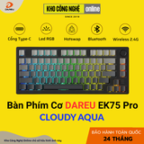 Bàn Phím Cơ Dareu EK75 Pro Cloudy Aqua
