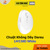 Chuột không dây DAREU LM158D - Trắng