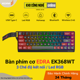 Bàn phím cơ không dây EDRA EK368WT