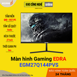 Màn hình Gaming EDRA EGM27Q144PVS 27 inch 2K 144Hz