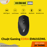 Chuột gaming EDRA EM6102WL - Black