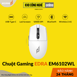 Chuột gaming EDRA EM6102WL - White
