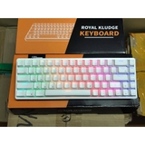 Bàn phím cơ không dây Royal Kludge RK837 LED RGB 68 phím, Bluetooth 5.1 cổng Type C