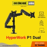 Giá đỡ màn hình HyperWork P1 Dual