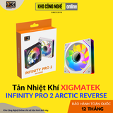 Quạt Tản Nhiệt XIGMATEK INFINITY PRO 2 ARCTIC REVERSE
