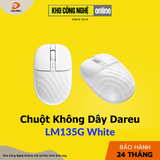 Chuột không dây DAREU LM135G - Trắng