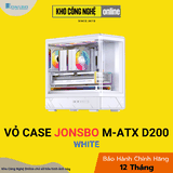  VỎ CASE PC JONSBO M-ATX D200 WHITE