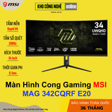 Màn hình Gaming 2K MSI MAG 342CQRF E20