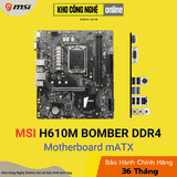 Mainboard MSI H610M BOMBER DDR4