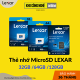 Thẻ Nhớ MicroSD LEXAR 633x 32GB / 64GB / 128GB