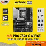 Mainboard MSI PRO Z890-S WIFI6E (Hàng Chính Hãng)