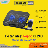 Đế Tản nhiệt Laptop Rapoo CF200