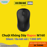 Chuột không dây Rapoo   Silent Đen