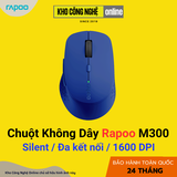 Chuột không dây Rapoo M300 Silent - Xanh