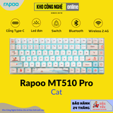 Bàn Phím Cơ Rapoo MT510 PRO - White Yellow