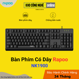 Bàn phím dây Rapoo NK1900