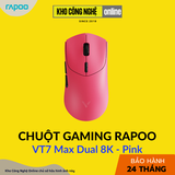 Chuột Gaming Rapoo VT7 Max Dual 8K - Pink