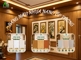 Tổng hợp bảng màu nhựa nano ốp tường đẹp cho mọi không gian