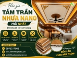 Báo giá tấm trần nhựa Nano mới nhất - Đầy đủ vật tư và thi công