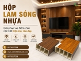 Hộp lam sóng nhựa: Giải pháp tạo điểm nhấn nội thất hiện đại, bền đẹp