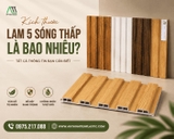 Kích thước lam 5 sóng thấp là bao nhiêu? Tất cả thông tin bạn cần biết