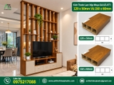 Kích Thước Lam Hộp Nhựa Giả Gỗ ATT: 120 x 50mm Và 150 x 60mm