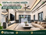 Tấm Nano Phòng Khách: Cách Chọn Mẫu Đẹp, Phối Màu Hài Hòa