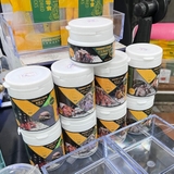 Thức ăn cho ốc mượn hồn 150ml sấy khô các loại : Khoai tím, cà rốt, bí ngô, Cá Hồi, tôm cá