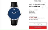 MOVADO CLASSIC WATCH FOR MAN 40MM - 0607270 ( ĐỒNG HỒ NAM CHÍNH HÃNG )