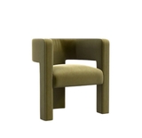 Sculpt Velvet Accent Chair