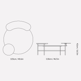 PALETTE JH25 COFFEE TABLE