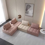 Asiades Leather Modular Sofa