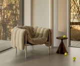 Puffy lounge chair