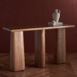 Kalle Sculptural Oak Console