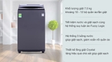 Máy giặt Casper 7.5 kg WT-75N70BGA