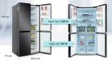 Tủ lạnh Samsung Inverter 488 lít RF48A4000B4/SV
