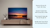 Smart Tivi Samsung 4K Crystal UHD 55 inch UA55AU7200