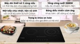 Bếp hồng ngoại đôi lắp âm Torino W1611