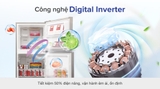 Tủ lạnh Samsung Inverter 208 lít RT19M300BGS/SV06