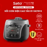 Nồi cơm điện cao tần Sato 18CT015 1.8L