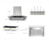 Hút mùi kidosu TC - HM05