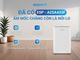 Máy hút ẩm kèm lọc không khí Espark ESP-A25A433F (25 lít/ngày, 60m2)