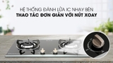 Bếp ga âm Duxton DG-2BGV