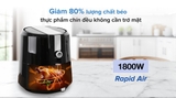 Nồi chiên không dầu Kangaroo KG55AF1A 5.2 lít