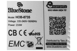 Máy hút mùi kính cong BlueStone HOB-8735