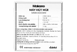 Máy hút mùi kính cong Makano MKH-000009