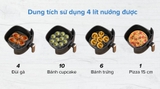 Nồi chiên không dầu AVA AF358T 4 lít